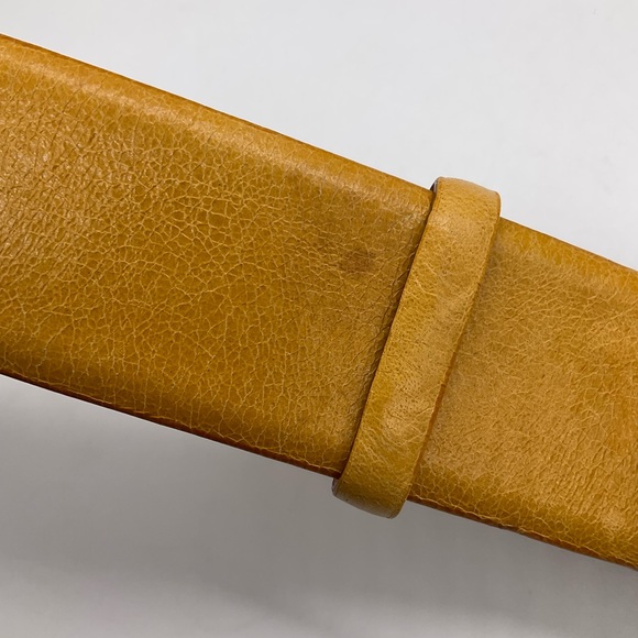 GUIDO ANGELOUI ITALIAN MADE LEATHER BELT - Picture 3 of 10